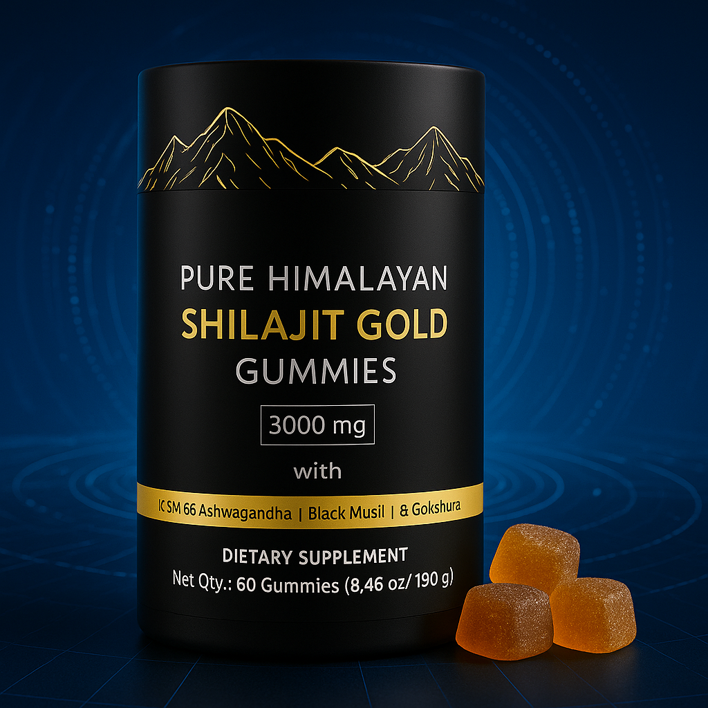 Zerocart™ - Pure Himalayan Shilajit Gold Gummies (Buy 1 Get 1 Free)