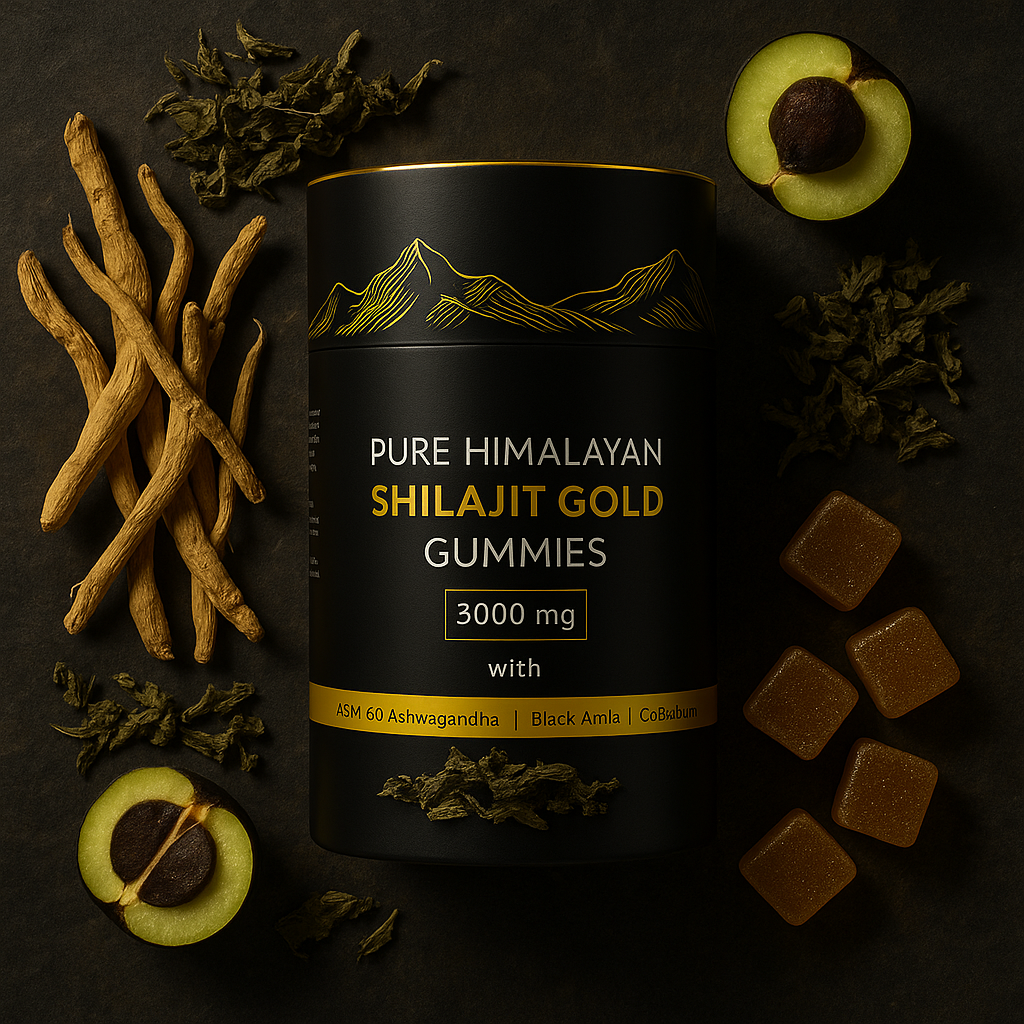 Zerocart™ - Pure Himalayan Shilajit Gold Gummies (Buy 1 Get 1 Free)